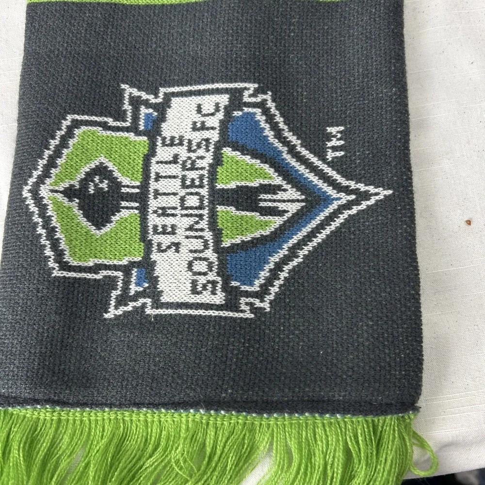 Adidas Seattle Sounders FC Scarf Green Knit